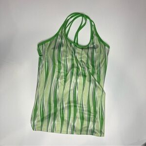 Under Armour heat‎ gear tank green size medium